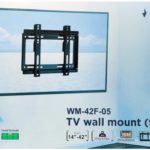 Gembird Zidni nosač fiksni VESA max 200x200mm 25kg 14″-42″ | WM-42F-05