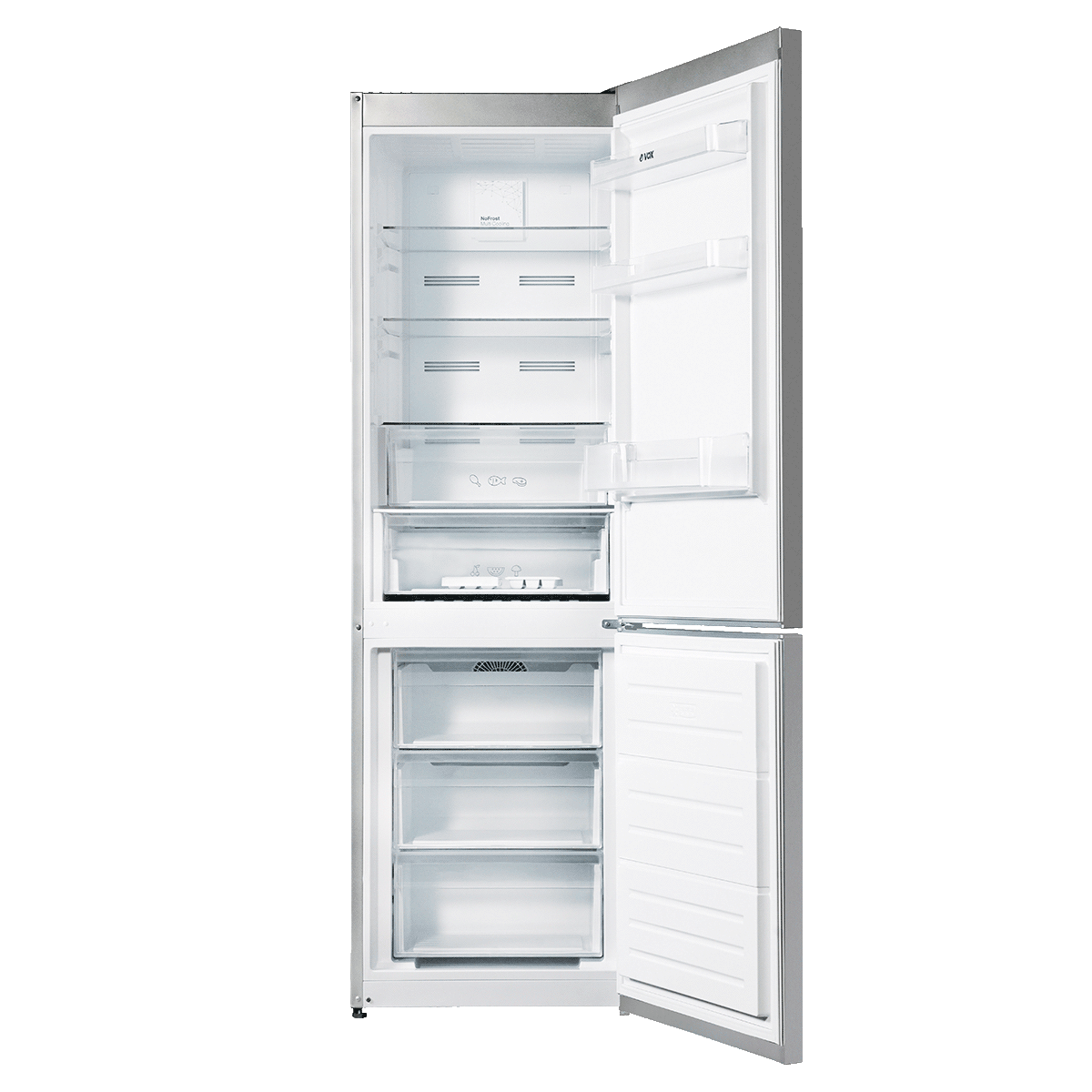 KOMBIONOVANI FRIZIDER VOX NF3730IXF - Слика 2